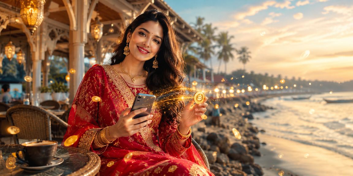 কক্সবাজার সমুদ্র সৈকতে মোবাইলে গেম ও ডিপোজিট করছেন একজন ব্যবহারকারী